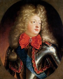 Portret van Louis (1661-1711) de Grote Dauphin, zoon van Lodewijk XIV